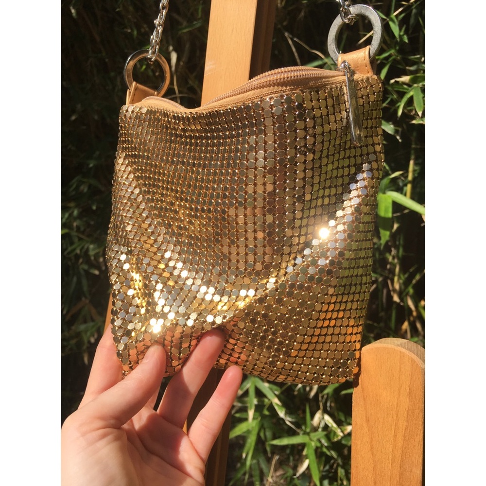 Gold Chainmail Purse